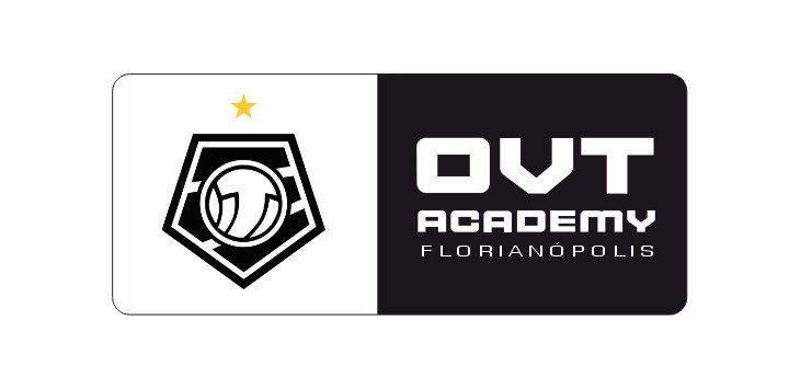 OVT Academy Florianópolis e escudo OVT